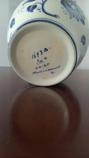 Aardewerkfabriek Katwijk en Klinkenberg Zeist - Vaas /Pul kopen? Bied vanaf 25!