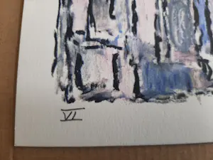 Jan Wolkers - Zeefdruk Winterbeeld VI + gedicht + foto van Jan Wolkers kopen? Bied vanaf 160!