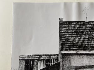 Rob Schotman - Ontwerp voor een postkaart 'Stop de Neutronenbom' kopen? Bied vanaf 15!