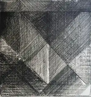 Heinz Mack - handgesigneerde zeefdruk | 'Lichtgitter' | 1981 verkauft für € 340!