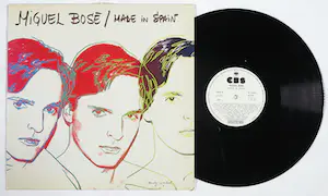 Andy Warhol - LP's en een gesigneerd boekje, Miguel Bosé kopen? Bied vanaf 1!