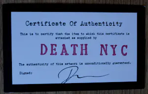 Death NYC - Zeefdruk: Marilyn Monroe Gun Drop - 2015 kopen? Bied vanaf 60!