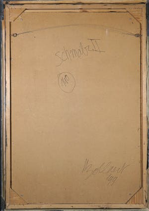 Jan Bollaert - Acryl op papier, Schmalz II - Ingelijst (Groot) kopen? Bied vanaf 50!