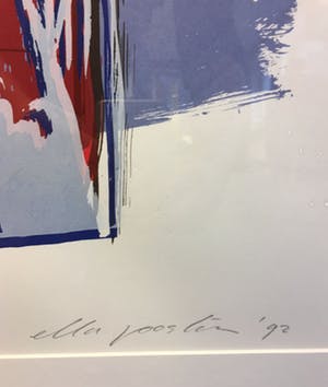 Ella Joosten - Cathedral Love Four / Zeefdruk / 2 van 30 kopen? Bied vanaf 150!