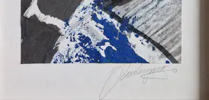 Jan Radersma - Gemengde techniek op papier - Ingelijst. kopen? Bied vanaf 50!