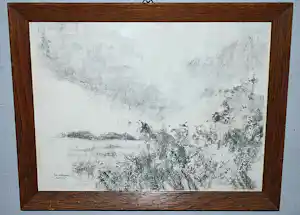Ton Albers - Waver - Potloodtekening verkocht voor € 50!
