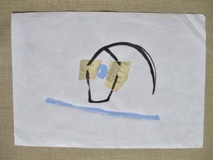 Tjeng Sit Oey - collage/gemengde techniek kopen? Bied vanaf 45!