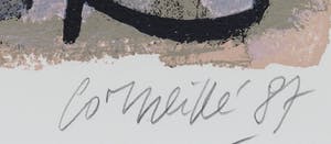 Corneille - Zeefdruk, April in Paris - Ingelijst kopen? Bied vanaf 150!