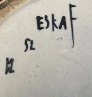 Willem Hendrik van Norden - ESKAF - Jardiniere model 52 ontwerp W.H. van Norden kopen? Bied vanaf 1!