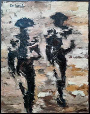 Roland Cassiman - olieverf - La Entrada - 21023 kopen? Bied vanaf 450!