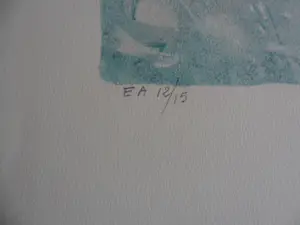 Bernard Charoy - Litho, Dame met de witte jurk kopen? Bied vanaf 35!