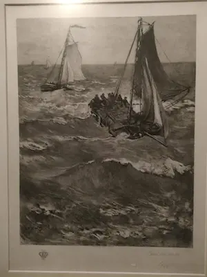 Hendrik Willem Mesdag - & C.L. Dake - Botters op zee kaufen? Bieten Sie von 300!