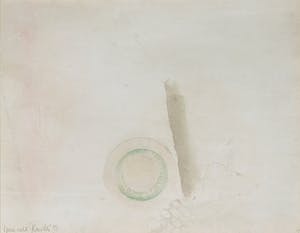 Guus de Ruiter - Collage en aquarel, Abstracte compositie kopen? Bied vanaf 20!