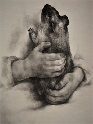 Aart van Dobbenburgh - Zeer bep. Oplage van 25 ! 1960 Ets "Kinderhanden" gesigneerd kopen? Bied vanaf 20!