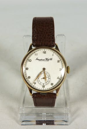 IWC - 18 karaats gouden Polshorloge kopen? Bied vanaf 1150!