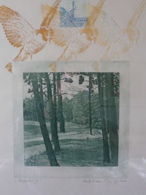 Leentje Linders - Ets. Titel, "Kopperprent". kopen? Bied vanaf 40!