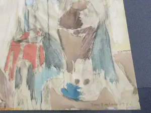 Jan Peeters - stilleven | aquarel/tekening - ingelijst kopen? Bied vanaf 35!