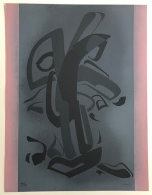 Jules Lismonde - Gesigneerde zeefdruk met bijhorende tekst van Jaak Fontier - 114/250 kopen? Bied vanaf 10!