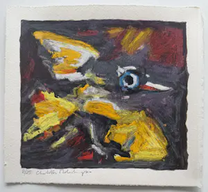 Charlotte Molenkamp - handgesigneerde zeefdruk | 'Zonder titel' | 1996 kopen? Bied vanaf 10!