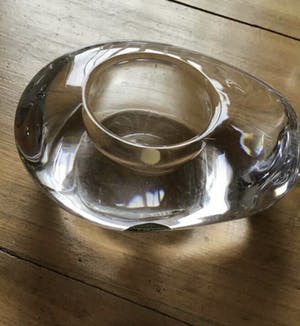 Niet of onleesbaar gesigneerd - Murano presse-papiers en Over.Oltre waxinelicht houder, gemerkt kopen? Bied vanaf 1!