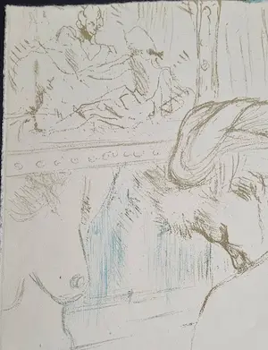 Henri de Toulouse-Lautrec - la toilette - Femme qui se lave kopen? Bied vanaf 80!