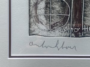 Anton Heyboer - Twee etsen, zonder titel kopen? Bied vanaf 75!