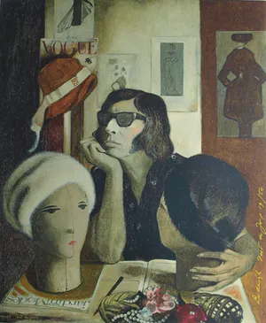 Lodewijk Post de Jong - Litho , Portret van couturier Max Heymans – 60x50 cm – oplage 19/50 kopen? Bied vanaf 40!