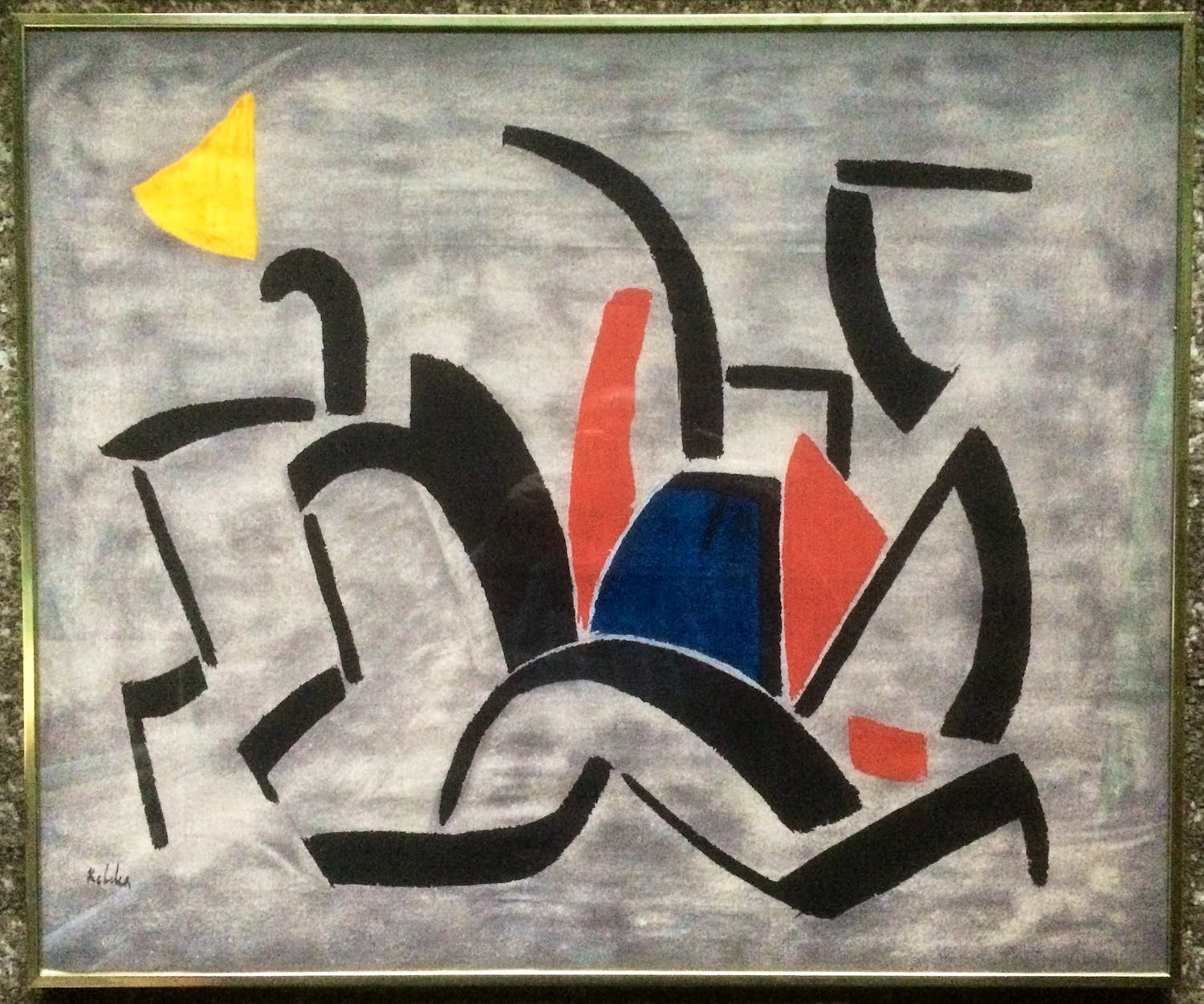 Toon Kelder - Composition 1987 verkocht voor € 60!