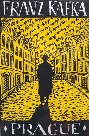 Jiri Votruba - Tweeluik zeefdrukken Franz Kafka in Praag (fraai gelijst) verkocht voor € 80!