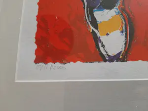 Peter Diem - Zeefdruk, Bonte koe kopen? Bied vanaf 45!