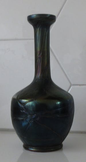 Pallme Koenig - Jugendstil Irise glazen draadvaas kopen? Bied vanaf 115!