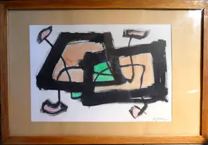 Stephen Gilbert - Abstrakte Kompositionen "COBRA" kopen? Bied vanaf 500!