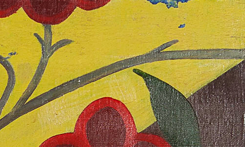 Cor van Domburg - Acrylverf en vernis op doek - Zonder titel kopen? Bied vanaf 13!