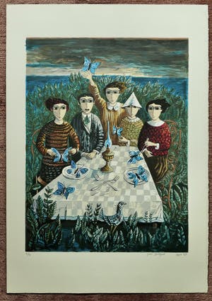 Yosl Bergner - The Butterfly Eaters kopen? Bied vanaf 150!