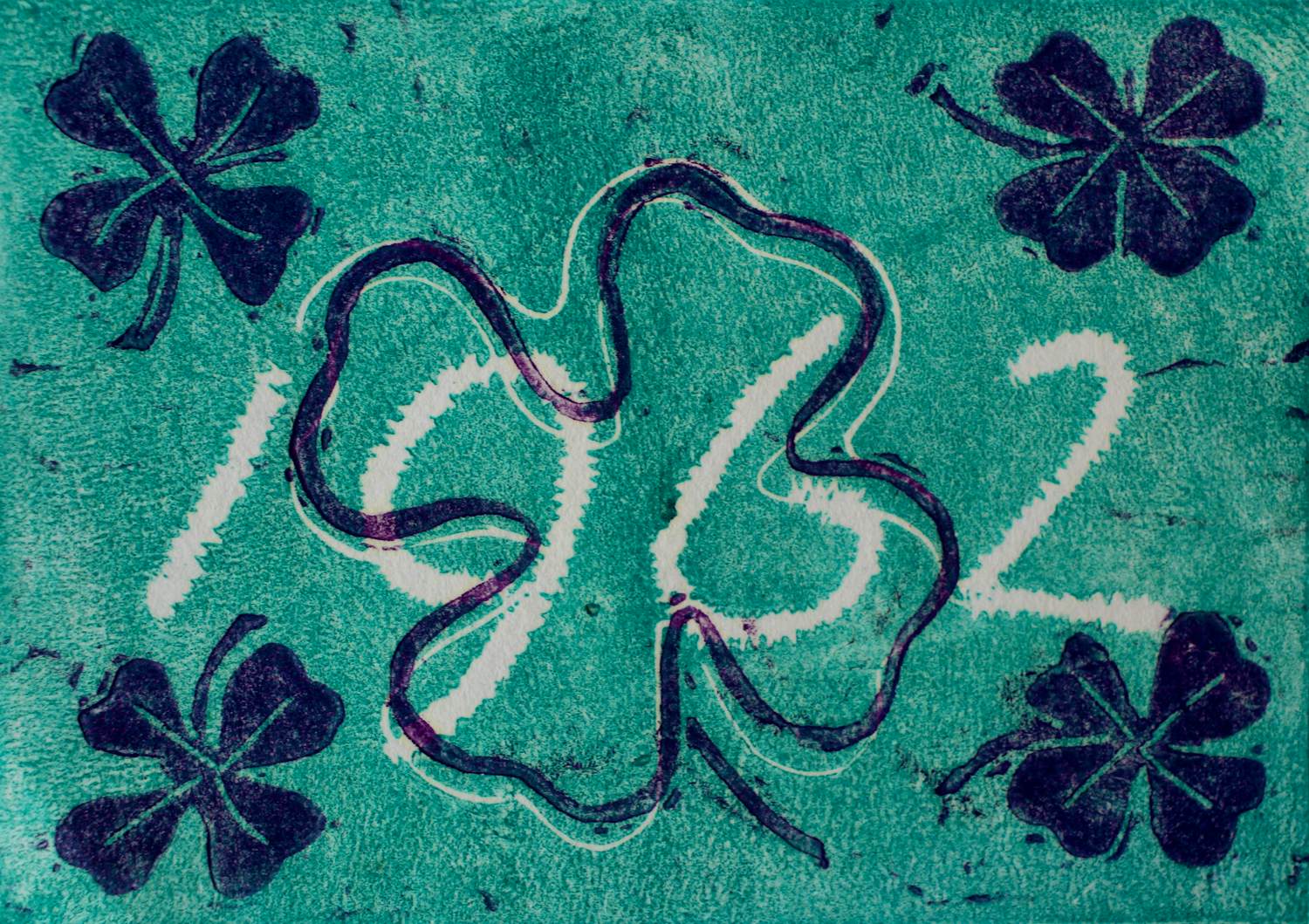 Jeanne Bieruma Oosting - Ets Nieuwjaarswens - 1962 kopen? Bied vanaf 75!