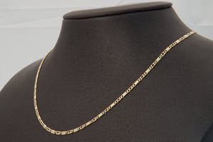 2518 - Elegant  - klein model - 14 karaats geel-gouden zg. "Anker" collier kopen? Bied vanaf 120!
