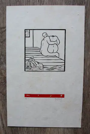 Tom Thijsse - 7 houtsneden: De zeven Hoofdzonden - 1999 kopen? Bied vanaf 29!