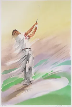 Maurice Fillonneau - Litho, Zonder titel - Ingelijst kopen? Bied vanaf 40!