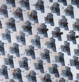 Maria Kapteijns - Foto, Pied de Poule - Ingelijst kopen? Bied vanaf 70!