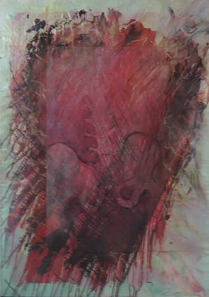 Wim de Bruin - Monotype, Bekken - Ingelijst (Groot) kopen? Bied vanaf 1!