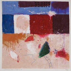 Alexander Vogels - Zeefdruk, Zonder titel kopen? Bied vanaf 1!