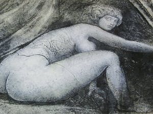 Ernst Fuchs - " Vorhang auf " - Giclée op linnen 2012 - handgesigneerd - 0plage 300 kopen? Bied vanaf 99!