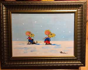 Henk Poeder - Muisjes verkocht voor € 50!