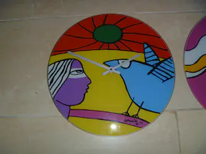 Corneille - 2 klokken met afbeeldingen van Corneille kopen? Bied vanaf 50!