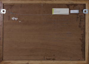 Hans van der Pennen - Klei, inkt en acryl op papier, Stadspoorten Venetië - Ingelijst kopen? Bied vanaf 1!