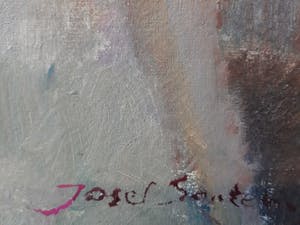 Josef Santen - Portret van een lezende dame kopen? Bied vanaf 40!