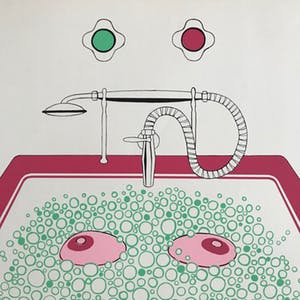 Ton Klop - Kleurenzeefdruk - 1969 - 24/50 - Gesigneerd kopen? Bied vanaf 55!