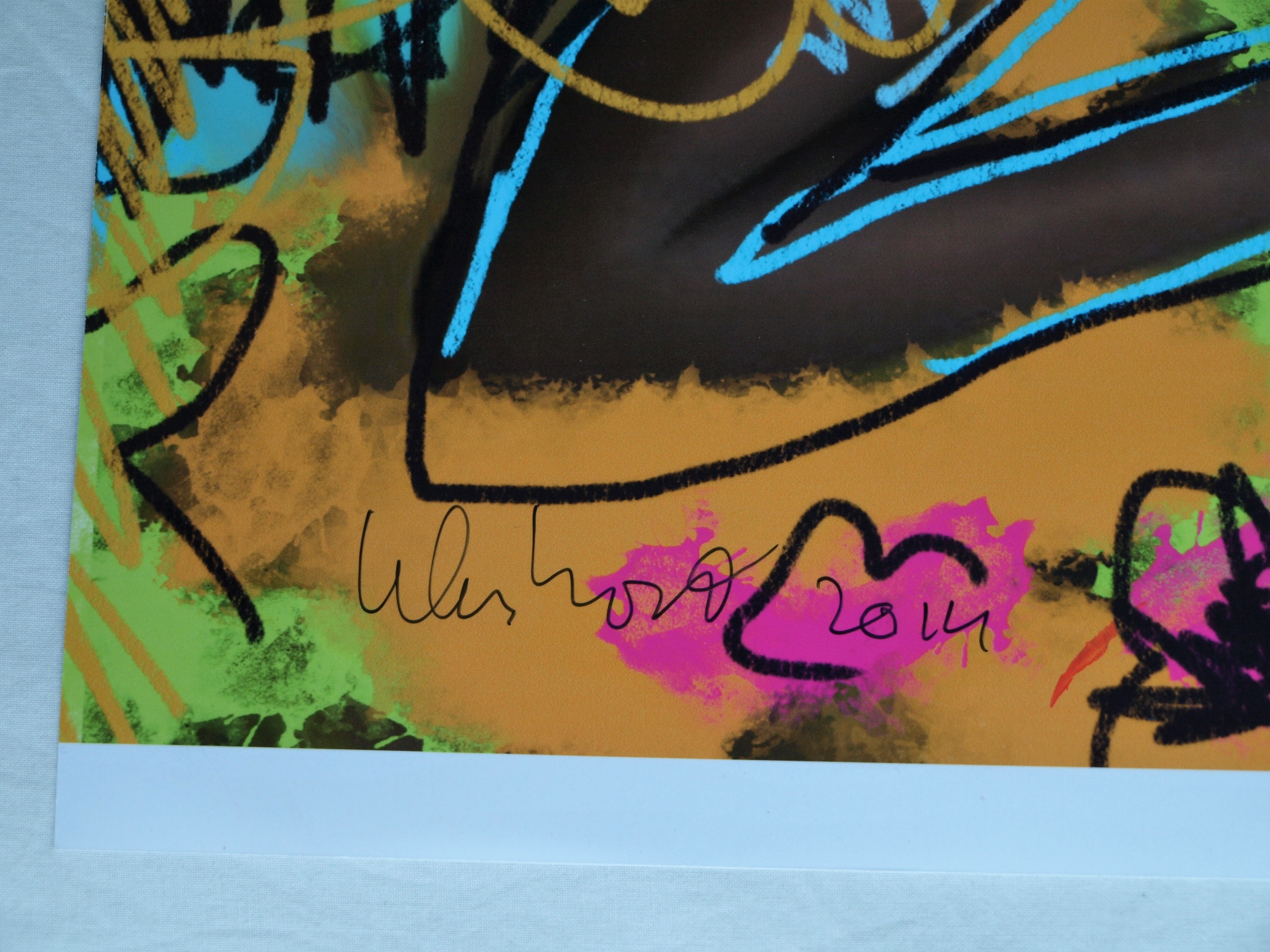 Peter Klashorst - Digitale print op fotopapier – Vrouw – gesigneerd - 2014 kopen? Bied vanaf 1!