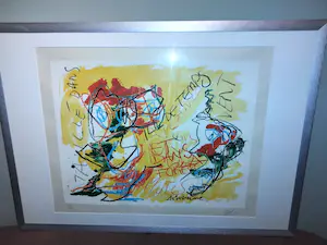 Karel Appel - Taille le vent/et dans la foret.... kopen? Bied vanaf 775!