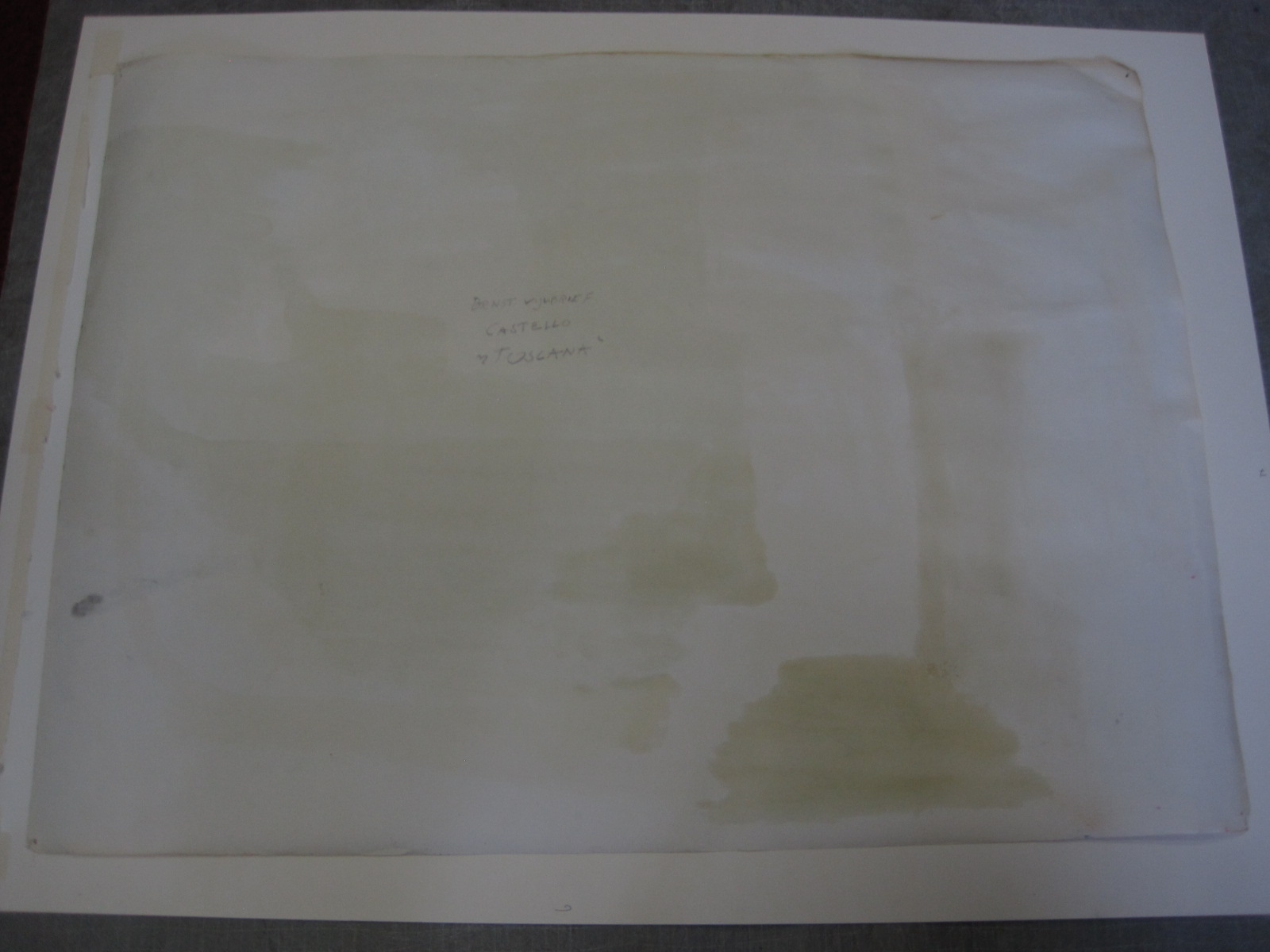 Ernst Vijlbrief - GROTE Aquarel uit zijn "Parijs periode" gesigneerd  kopen? Bied vanaf 1!